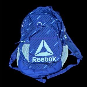 Reebok Navy and Light Blue Backpack